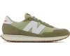 New Balance 237 зеленые с белым 