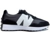 New Balance WS 327 черные с серым замшевые