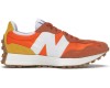 New Balance 327 Orange замшевые