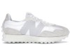 New Balance WS 327 White Moonbeam замшевые