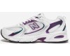 New Balance 530 белые с фиолетовым