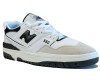 New Balance 550 Arriving White & Navy Белые с черным