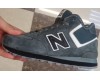 New Balance 574 Mid Deep Grey Black с мехом