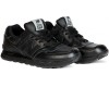 New Balance 574 All Black мужские кожаные