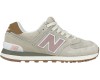 New Balance 574 бежевые с розовым