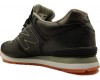 New Balance 574 женские черно-зеленые