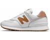 New Balance 574 Classic бело-коричневые