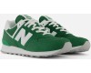 New Balance 574 Classic зеленые с белым