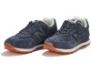 New Balance 574 Deep Blue замшевые