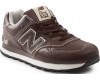 New Balance 574 Коричневые Кожаные