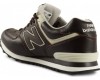 New Balance 574 Коричневые с белым