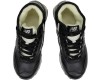 New Balance 574 Mid Black White Leather с мехом