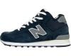 New Balance 574 Mid Blue Grey с мехом