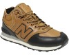 New Balance 574 Mid Brown Black с мехом