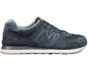 New Balance 574 Retro Metallic Patch Blue