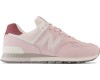 New Balance 574 Pink with Grey розовые с серым