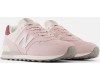 New Balance 574 Pink with Grey розовые с серым