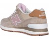 New Balance 574 Пудровые с розовым замшевые