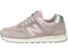 New Balance 574 розовые с серым