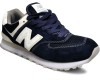 New Balance 574 Темно-синие с белым