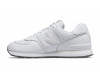 New Balance 574 White Leather