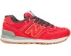 New Balance 574 Winter зимние с мехом красные