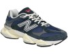 New Balance 9060 Light Navy White с мехом