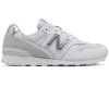 New Balance 996 кожаные белые с серым