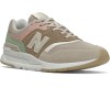 New Balance 997h замшевые бежевые с серым