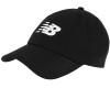 Бейсболка New Balance 6 Panel Curved Brim Snapback черная