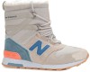 New Balance Snow Boots зимние с мехом бежевые с синим