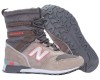 New Balance Snow Boots зимние с мехом beige серые