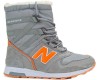 New Balance Snow Boots зимние с мехом серые с оранжевым