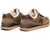 New Balance 574 light brown коричневые зимние с мехом